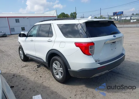 2020 Ford Explorer Xlt z USA, uszkodzony, nr VIN 1FMSK7DH9LGA67280